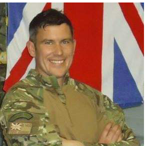 Photo: Warrant Officer Jamie 'Gibbo' Gibbon-Sissons